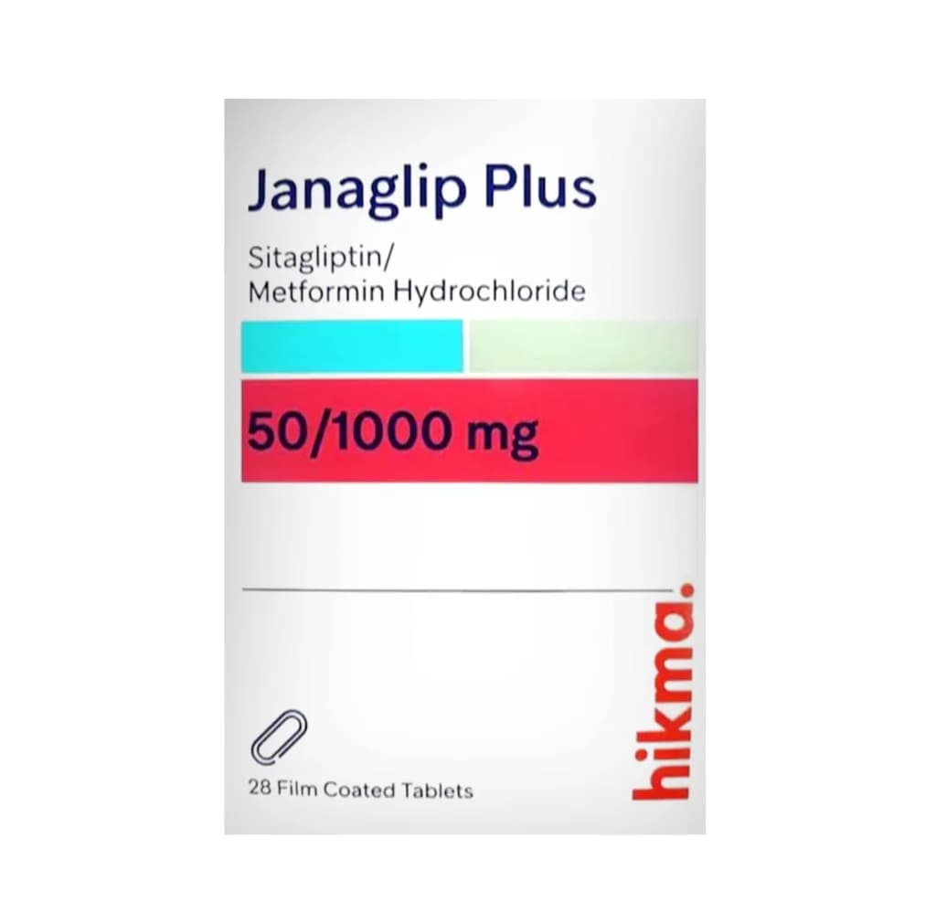 JANAGLIP 50/1000MG 28/FC TAB