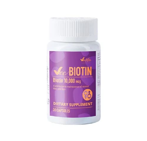 Vee Biotin 10000 Mcg 30 Capsules