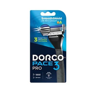 Dorco Pace-3 Pro Razor + 2 Blades