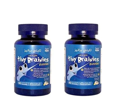 SWEET DOSE TINY BRAINIES GUM 60/PCS(1+1)