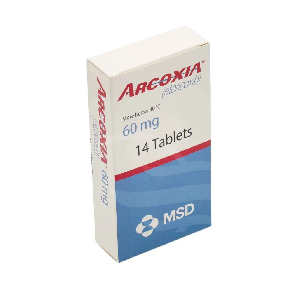 Arcoxia 60Mg 14 Tablets
