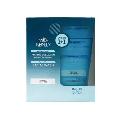 Infinity Promoback Insta Boost ( Marine Collagen ) Facial Wash 150ml + 50ml