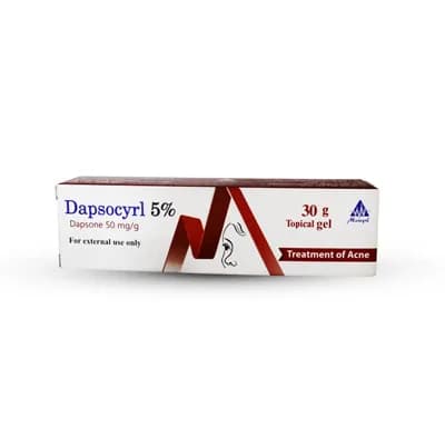 DAPSOCYRL 5% TOPICAL GEL 30GM