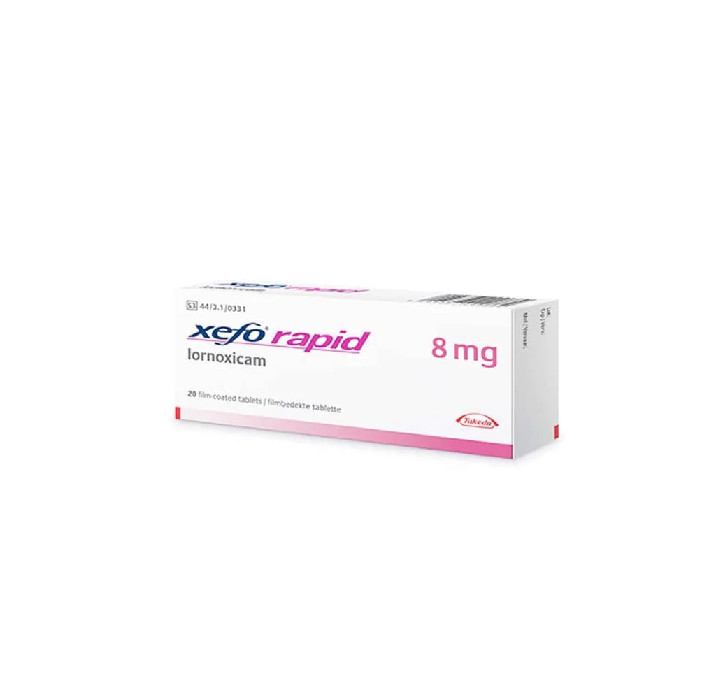Xefo Rapid 8Mg 20 Capsules