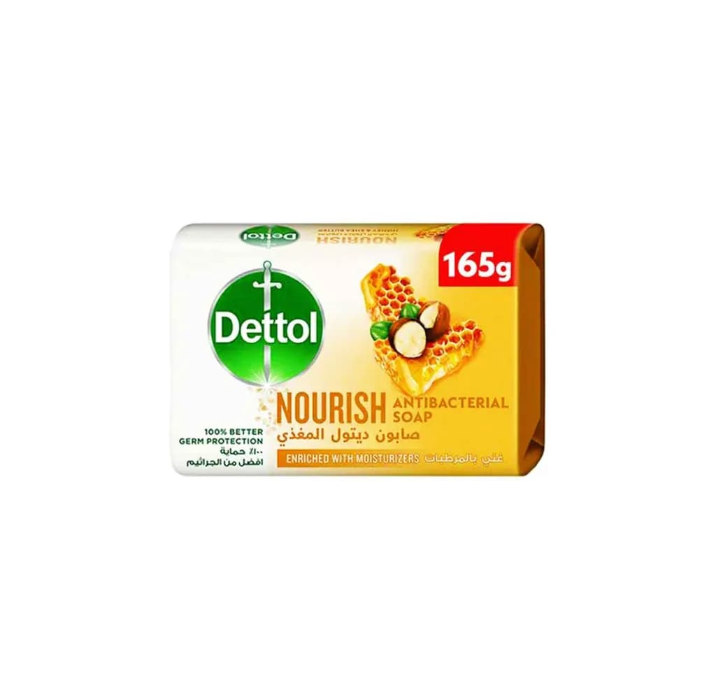 Dettol Soap Nourish Bar 165Gm