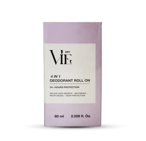 VIE DRY DEODORANT ROLL ON 4 IN 1 60ML