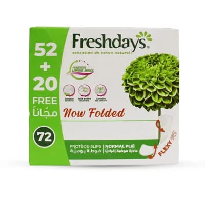 FRESHDAYS NORMAL (FOLD)72P(52+20)