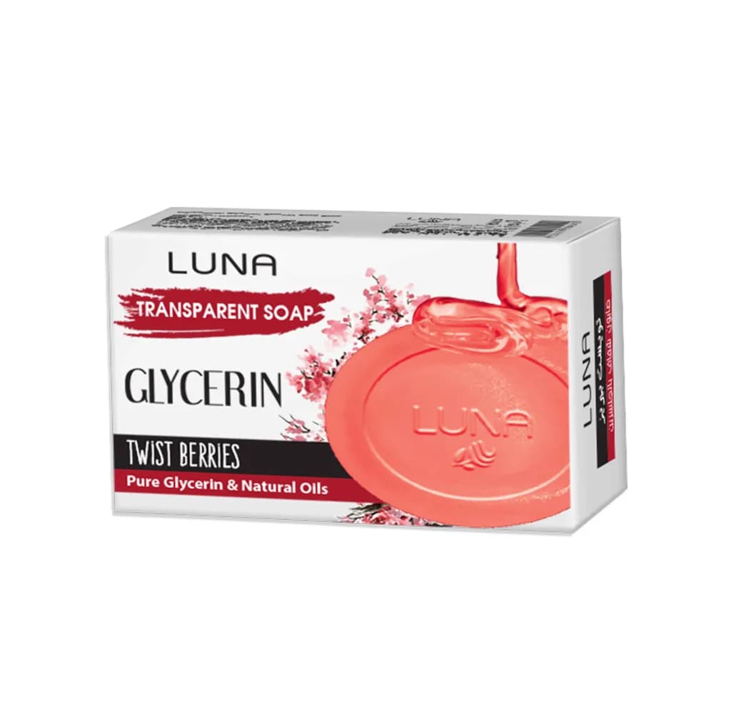 Luna Soap Glycerin Twist Berries 100Gm