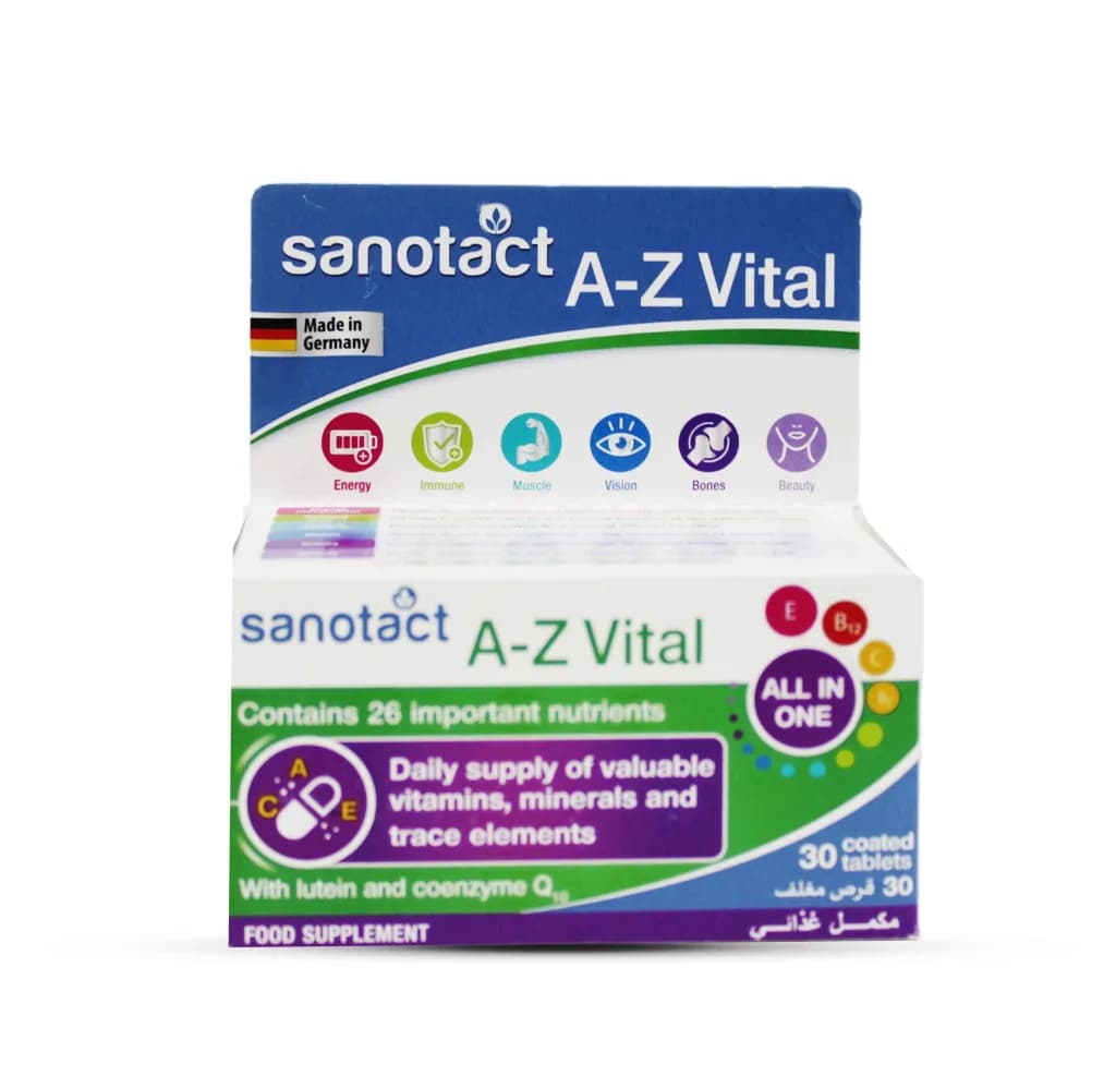 SANOTACT  A-Z VITAL SUPPLEMENT 30/TAB ?