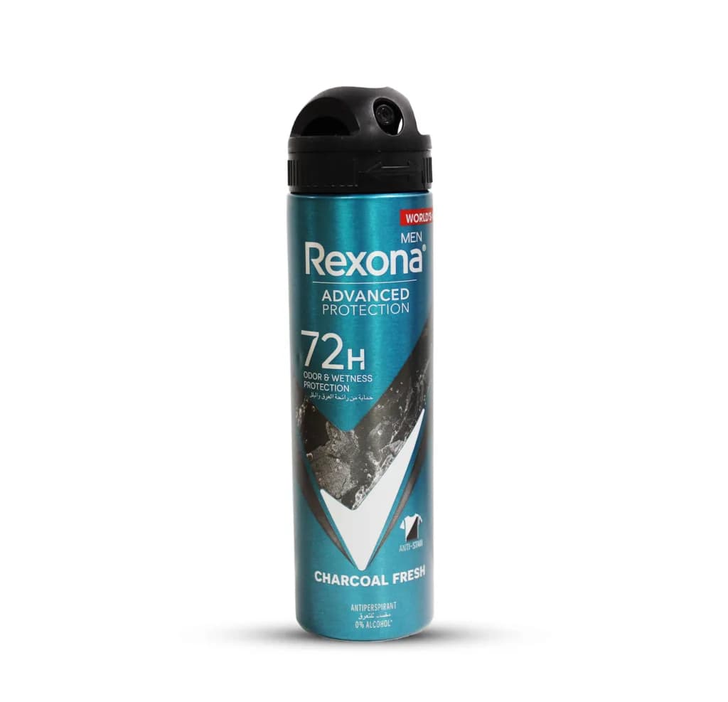 REXONA F/M DEO SP. CHARCOAL (B&W) 150ML