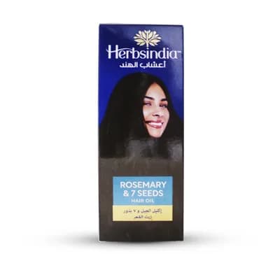 HERBSINDIA ROSEMARY& 7 SEEDS H/OIL 280ML