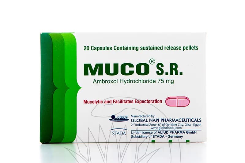 MUCO SR 75MG 20/CAP
