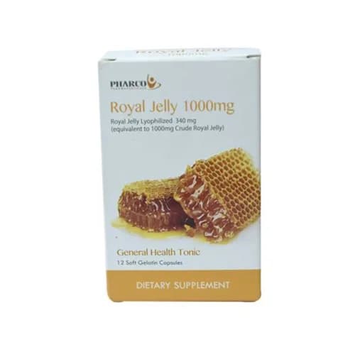 ROYAL JELLY (PHARCO) 1000MG 12/CAP