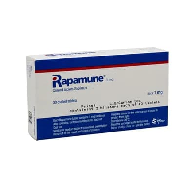 RAPAMUNE 1MG 30/TAB?