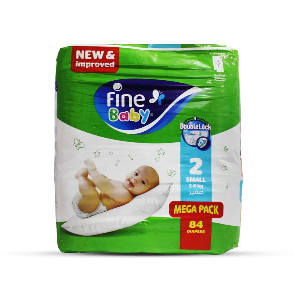 Fine Baby D.Lock #2 Small (3-6Kg) 84P
