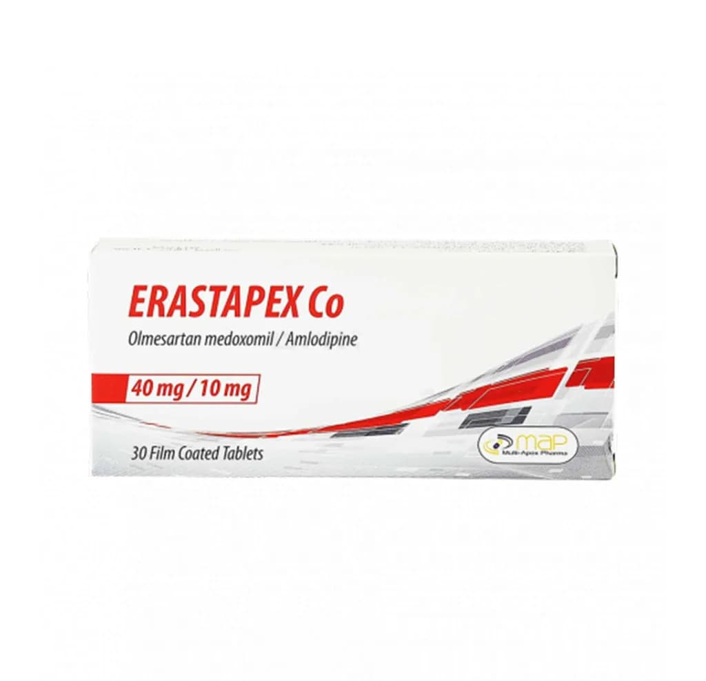 Erastapex Co 40/10Mg 30 Tablets