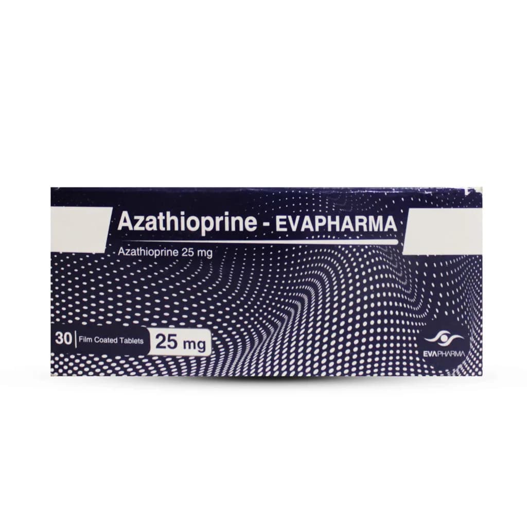 Azathioprine-Evapharma 25Mg 30 Film Coated Tablets
