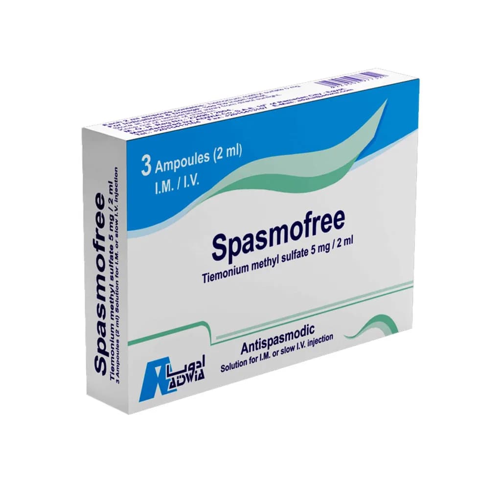 Spasmofree 5Mg/2Ml 3 Ampoules