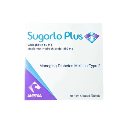 Sugarlo Plus 50/850Mg 30 Tablets
