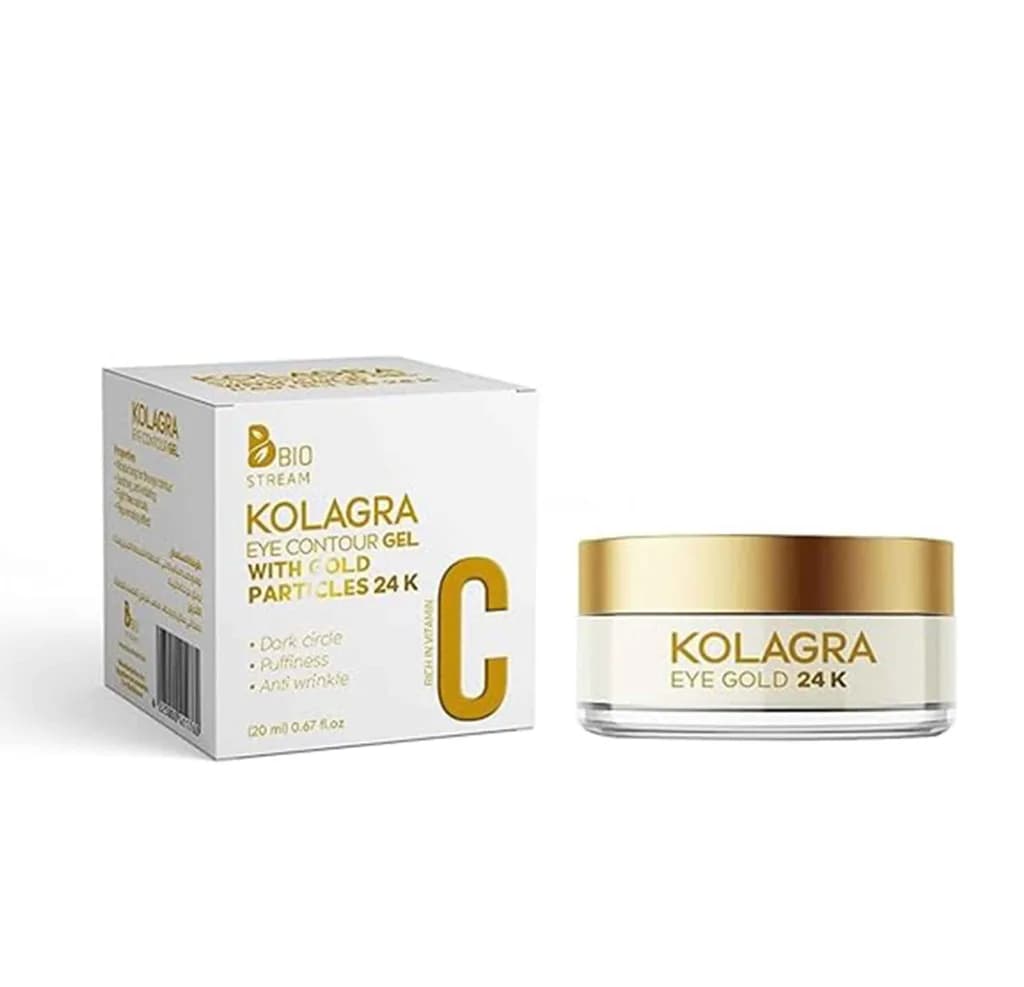 Kolagra Offer Gold Serum 24K 30ml + Eye Gold Gel Cream 20ml