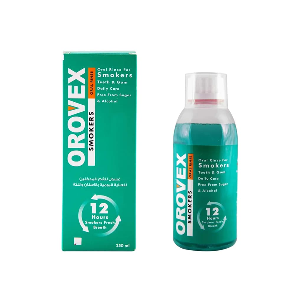 OROVEX SMOKERS ORAL RINSE 250ML