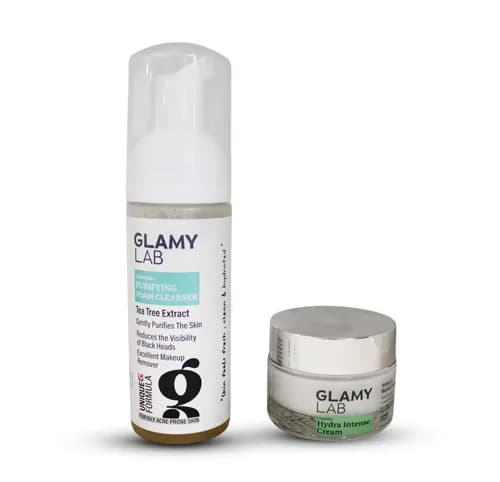 GLAMY LAB HYDRATE ROUTINE (CR+CLEANSER)