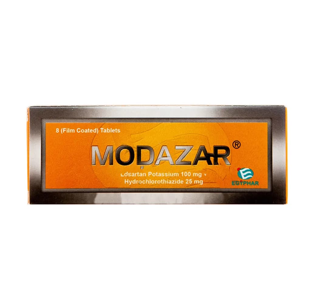 MODAZAR 25/100MG 8/TAB