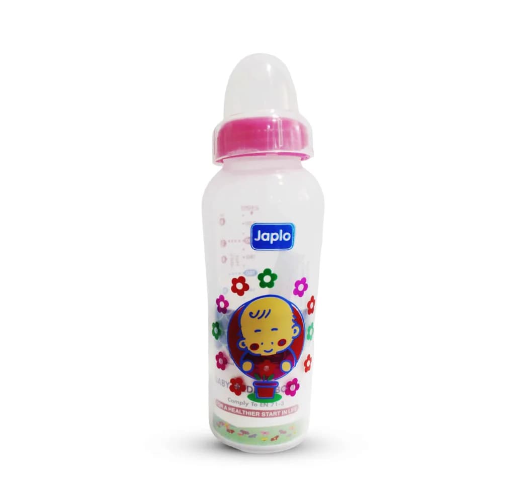 Japlo Round Bottle Pink 240Ml-Rd240-Box