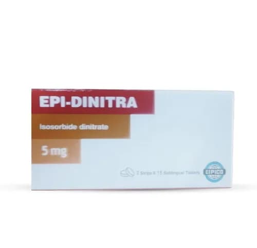 Epi-Dinitra 5mg 30 Sublingual Tablets