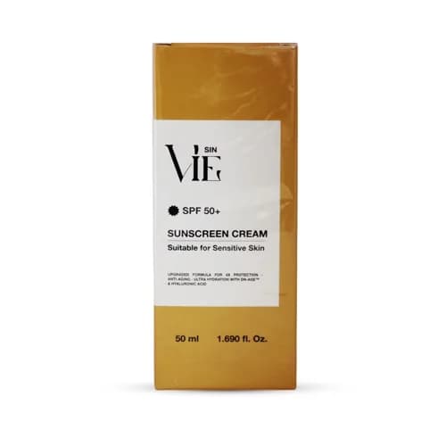 SIN VIE SUNSCREEN CREAM SPF50+ 50ML