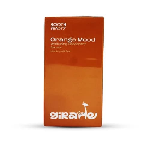 Giraffe ( Orange Mood ) Whitening Deodorant Roll-On for Women 50ml