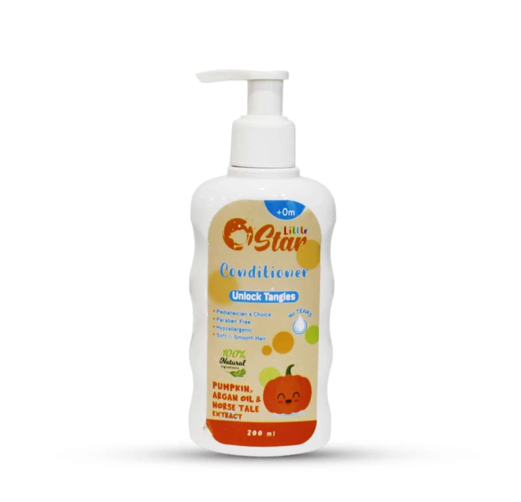 Little Star Pumpkin & Argan Oil Conditioner for Kids 200ml