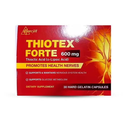 Thiotex Forte 600mg 30 Hard Gelatin Capsules