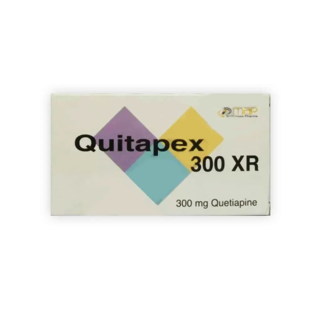 QUITAPEX XR 300MG 30/TAB