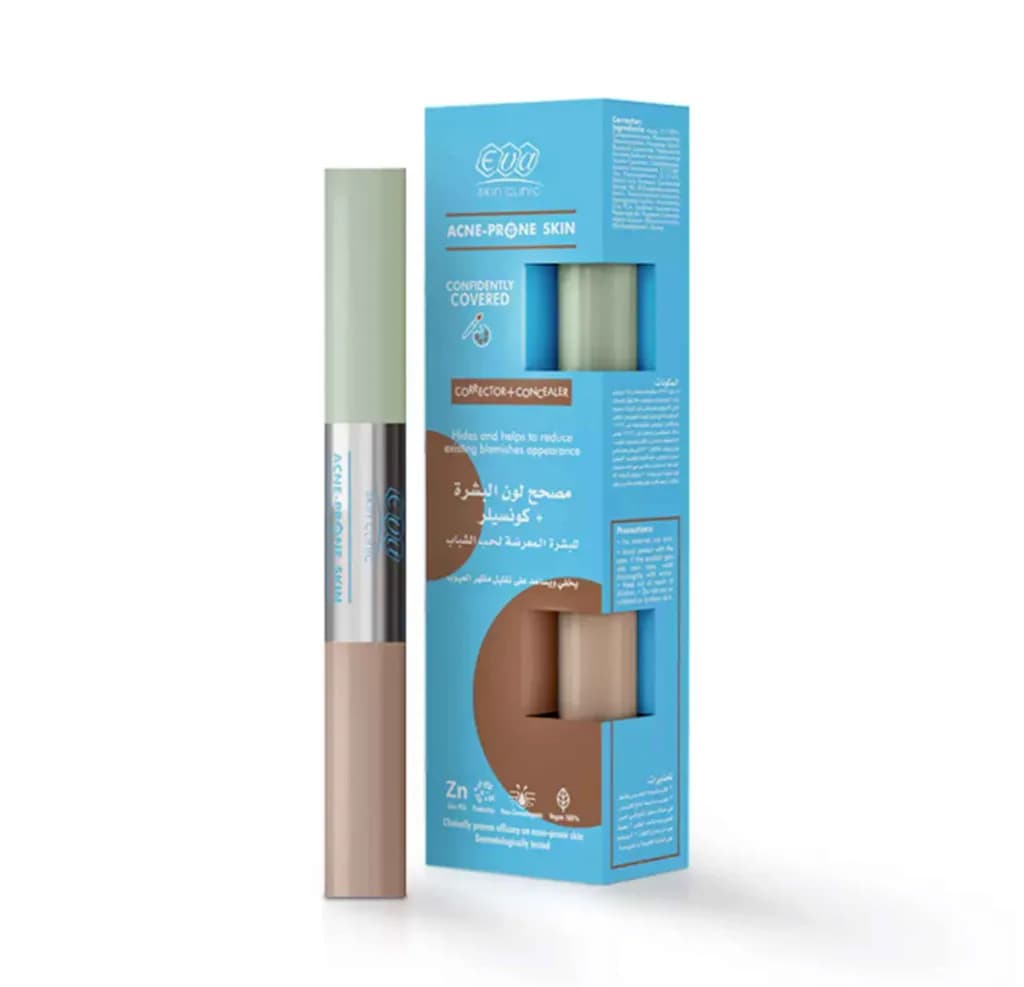 Eva Acne-Prone Corrector and Concealer 2X5Ml