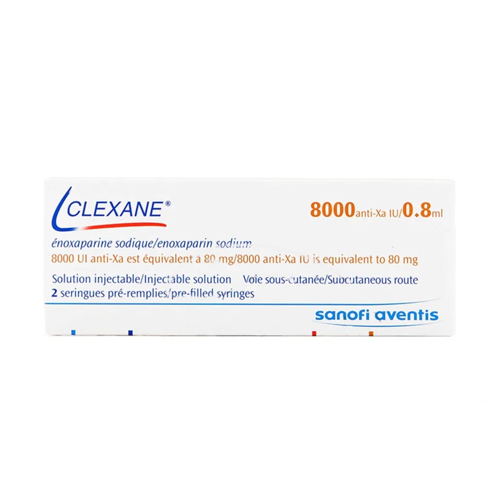 CLEXANE 80MG/0.8ML 2/PREF.SYR @?