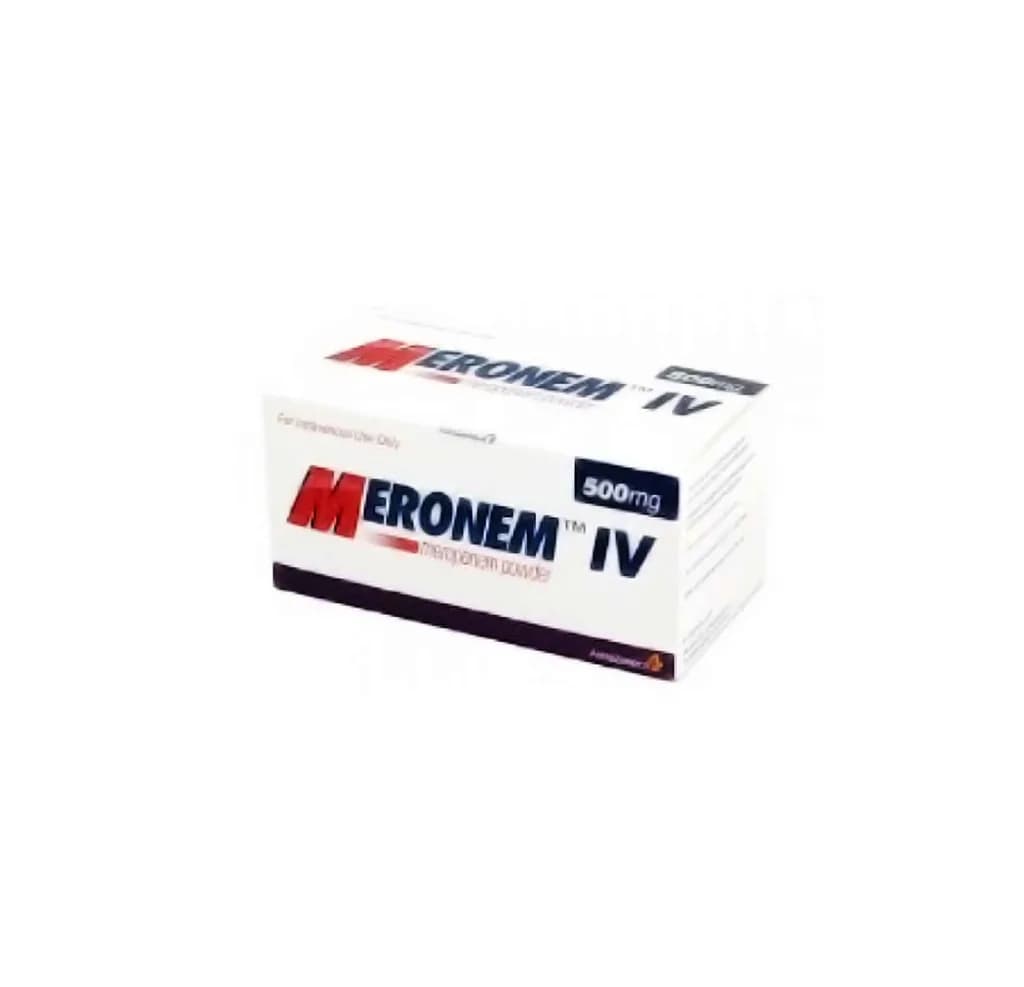 MERONEM 500MG 10/VIAL?