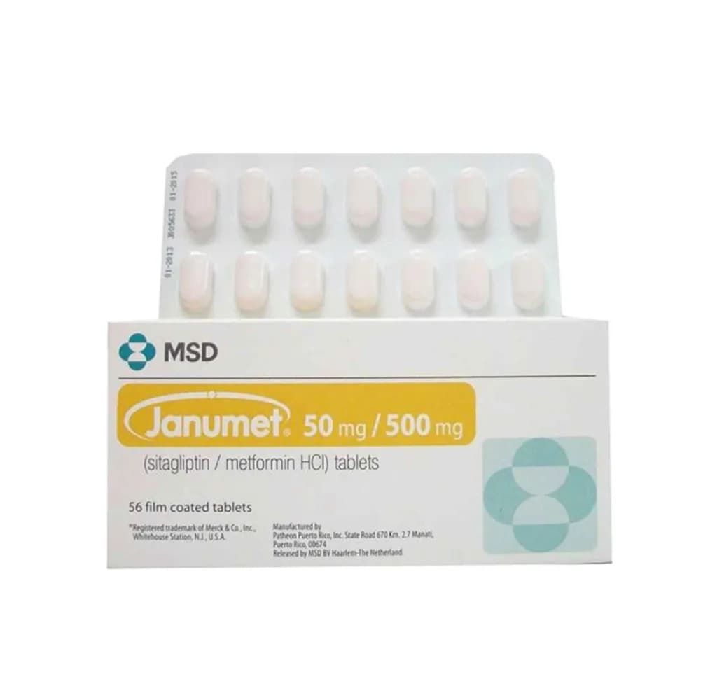 JANUMET 50/500MG 56/TAB ?
