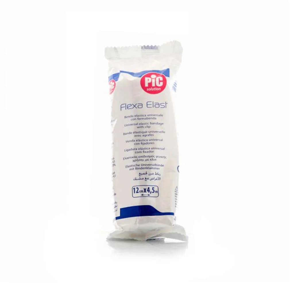 PIC FLEXA ELASTIC BANDAGE 12CMX4.5M