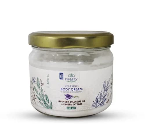 Infinity Naturals Moisturizing Body Cream Lavender Extract 250gm