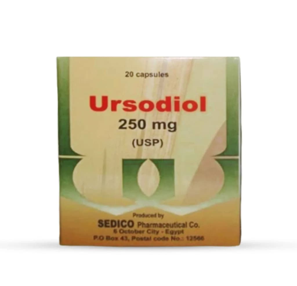 URSODIOL 250MG 20/CAP