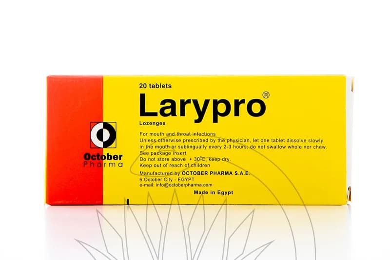 Larypro Tablets 20 Lozenges