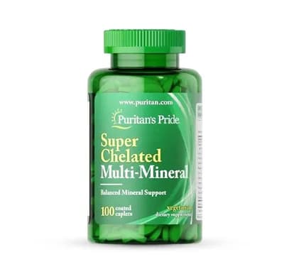 PURITAN SUP.CHELATED M-MINERAL 100/CAP?