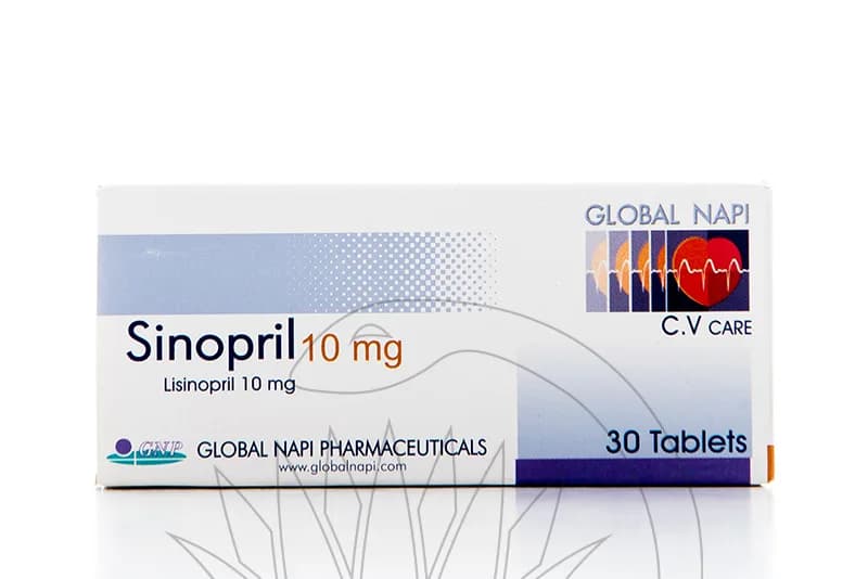 SINOPRIL 10MG 30/TAB