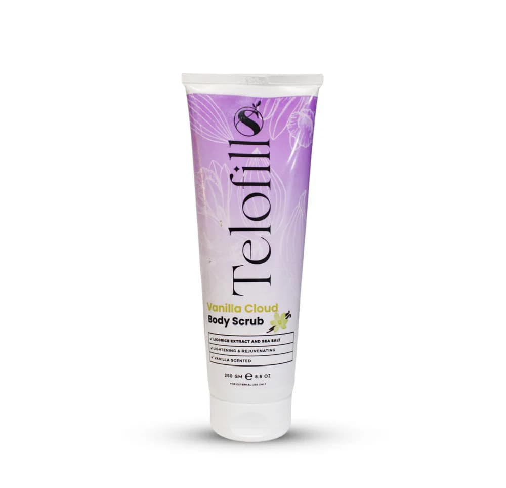Telofill Vanilla Cloud Body Scrub 250gm