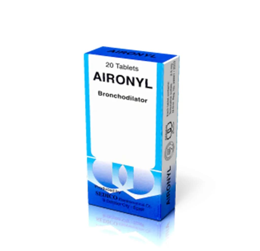 Aironyl 2.5Mg 20 Tablets