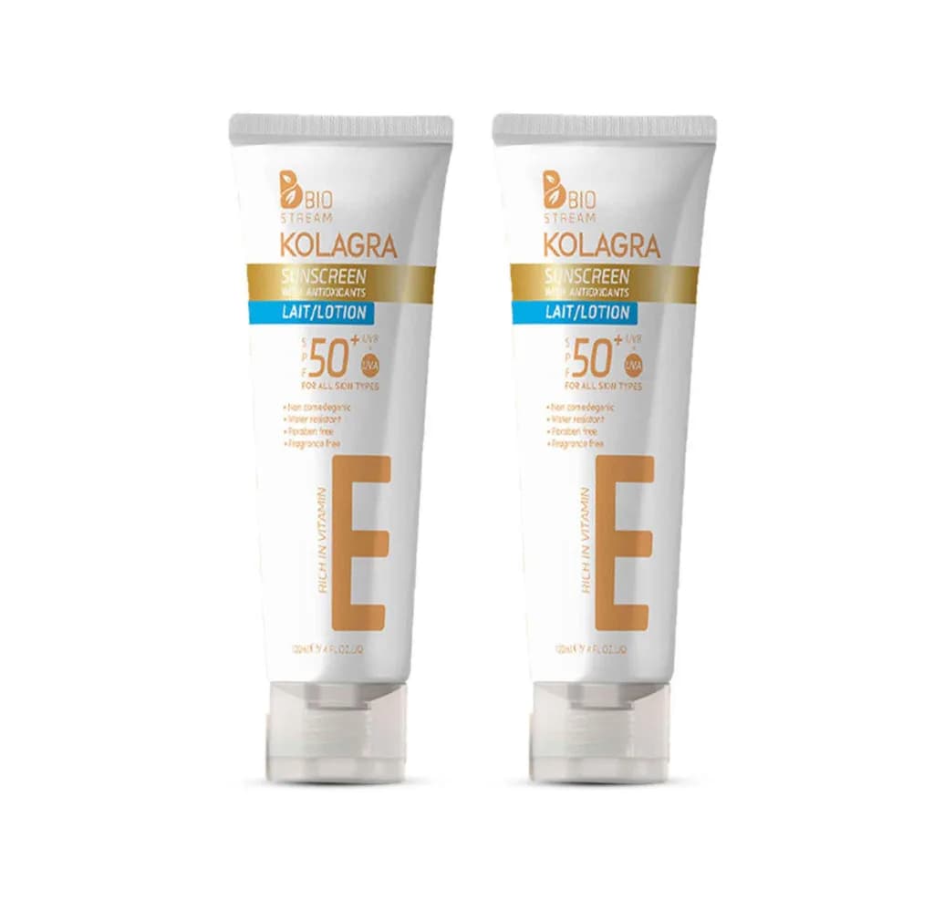 Offer Kolagra Sun Screen Lotion 120ml 1+1 Free