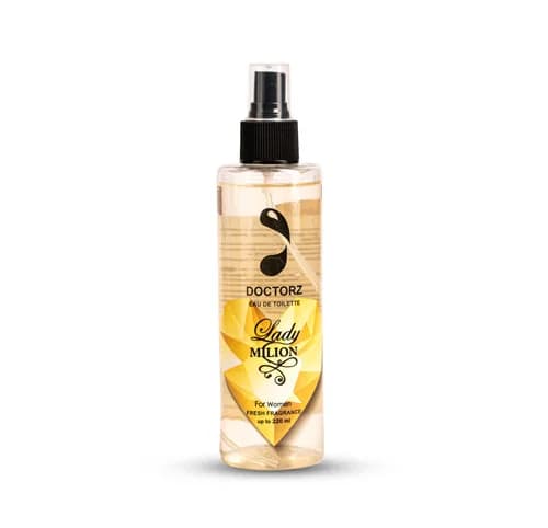 Doctorz Eau De Toillette ( Lady Million ) Body Splash for Women 220ml