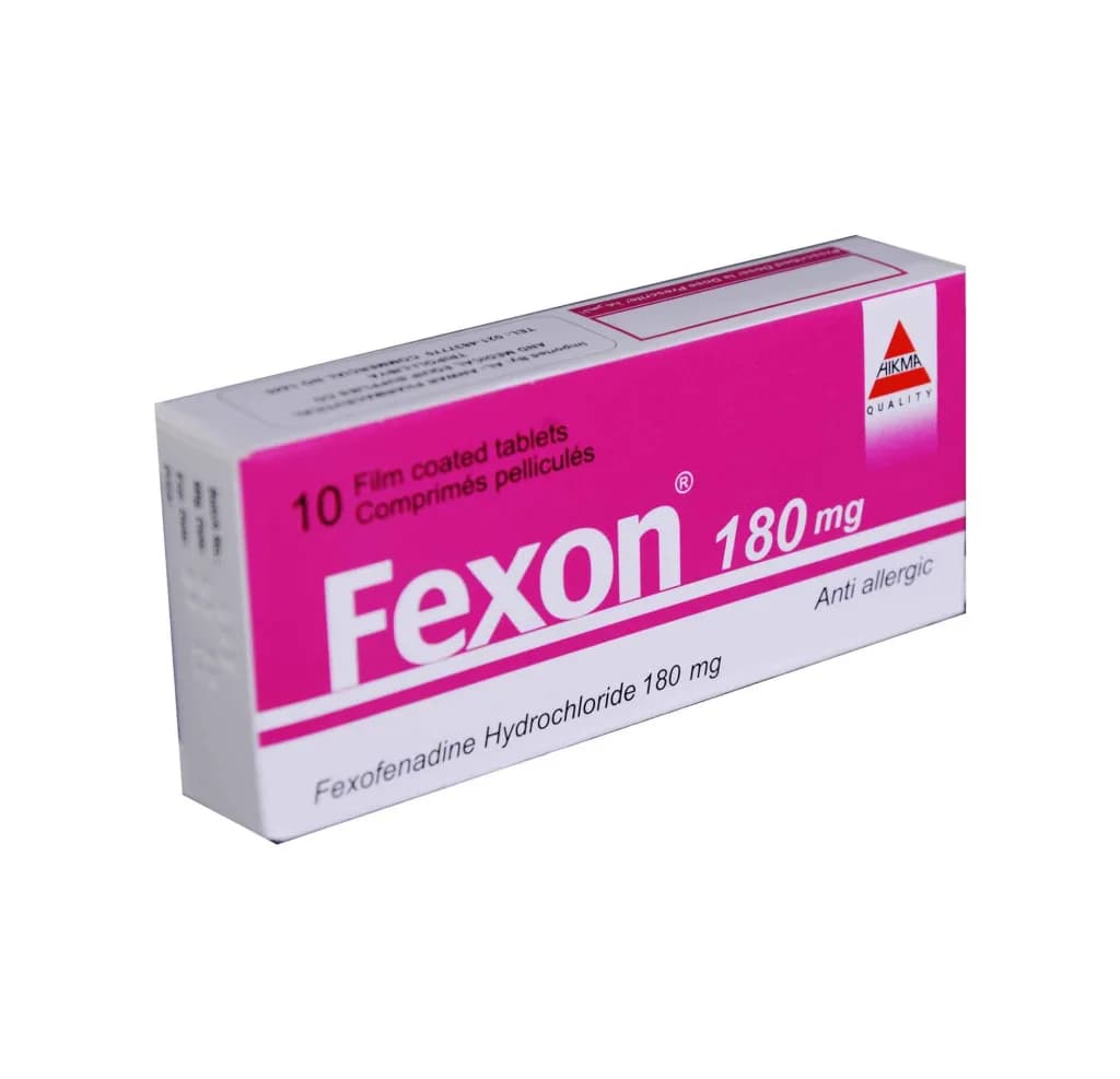 Fexon 180 Mg 10 Tablets