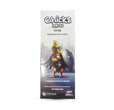 CHICKS IMMUNE ORANGE SYRUP F/K 250ML